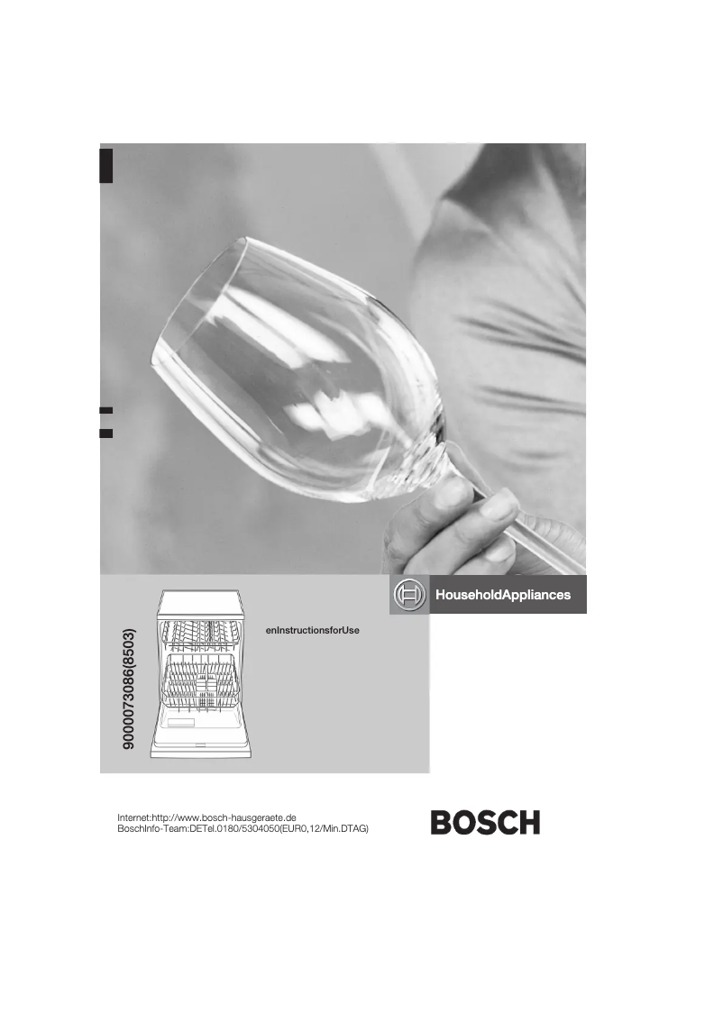 Página 1 del manual Manual de usuario Bosch Logixx SGS09T35EU