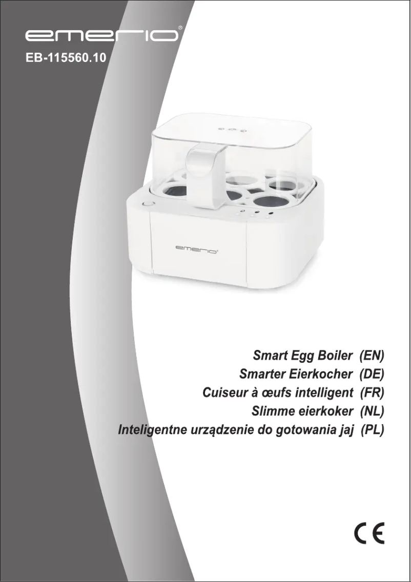 Page 1 de la notice Manuel utilisateur Emerio EB-115560.10