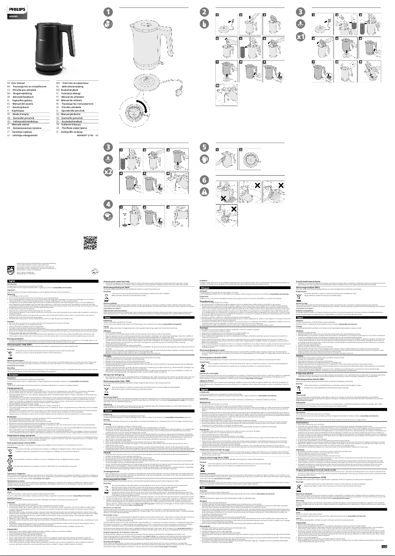 Página 1 del manual Manual de usuario Philips HD9395