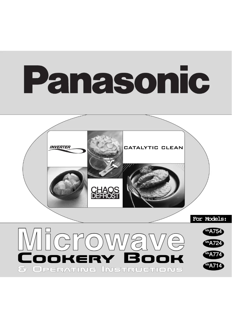 Page 1 de la notice Manuel utilisateur Panasonic NN-A724