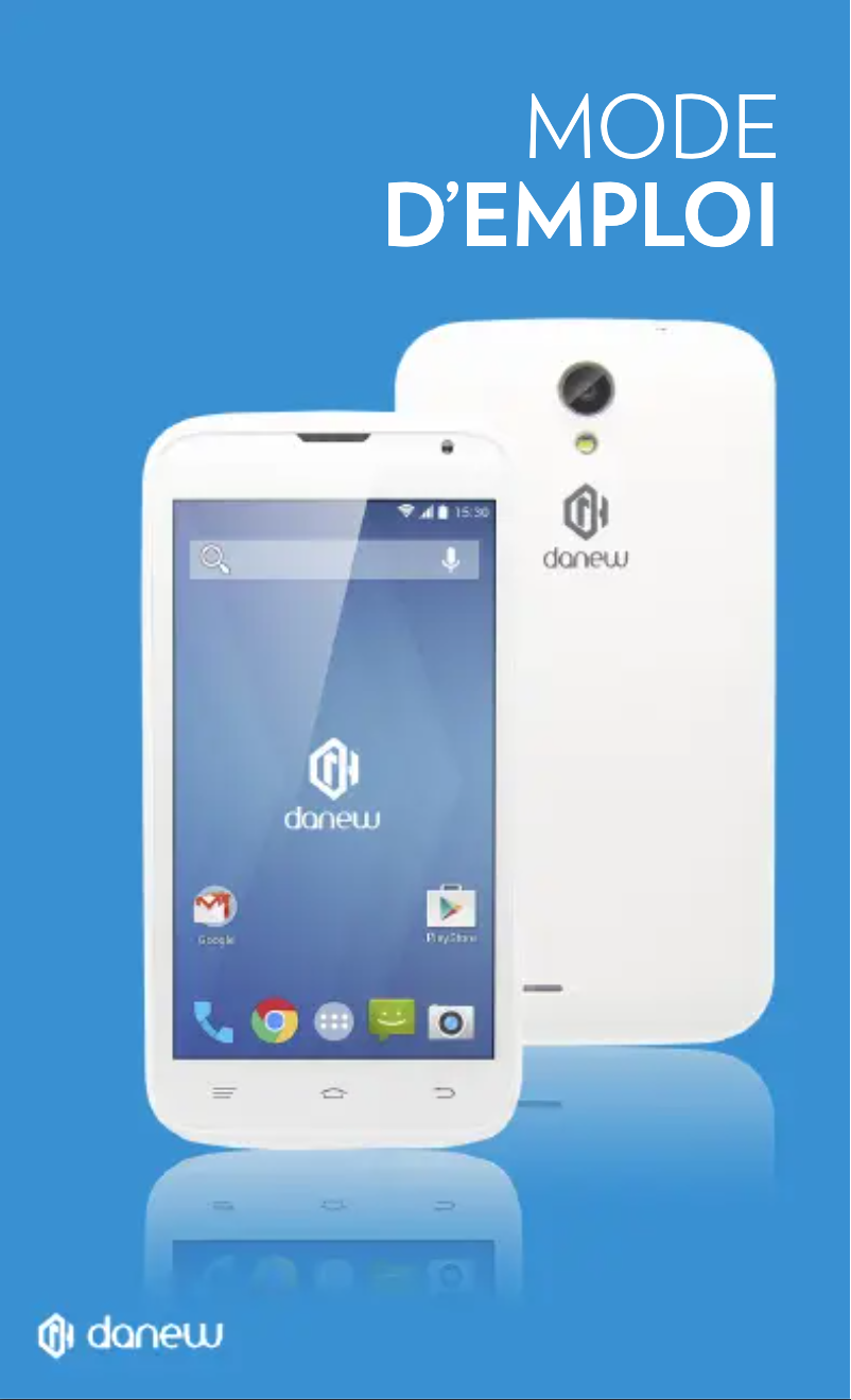 Page 1 de la notice Manuel utilisateur Danew Konnect 455 v2