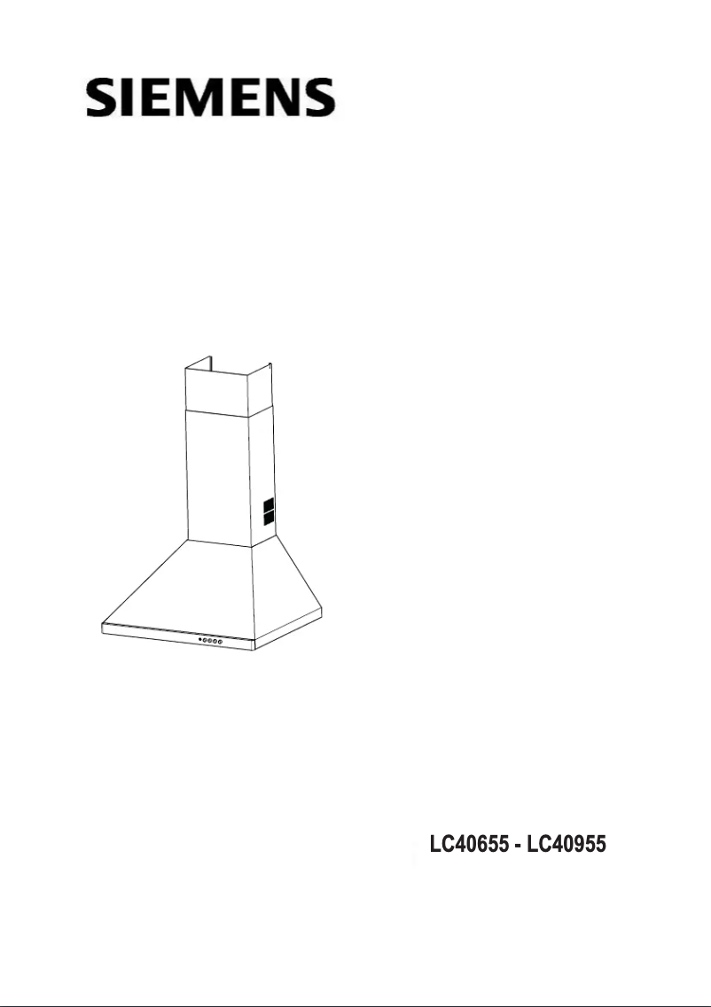 Page 1 de la notice Manuel utilisateur Siemens LC40955