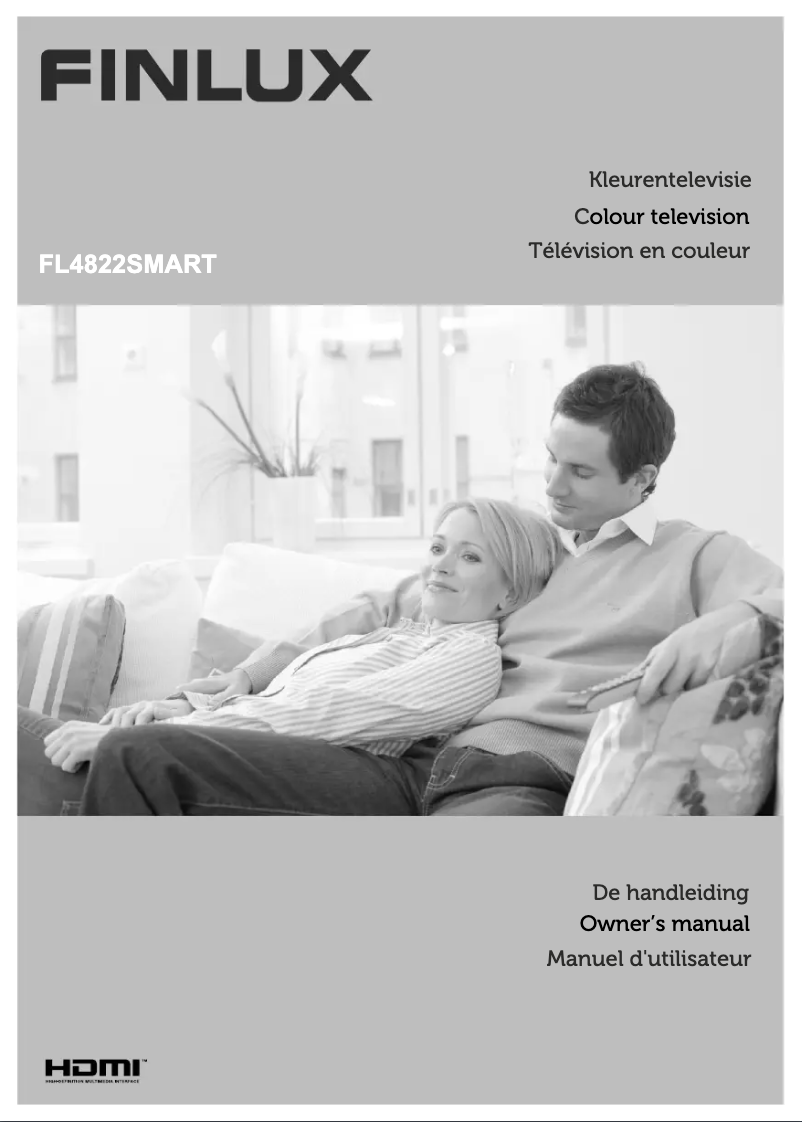 Page 1 de la notice Manuel utilisateur Finlux FL4822SMART