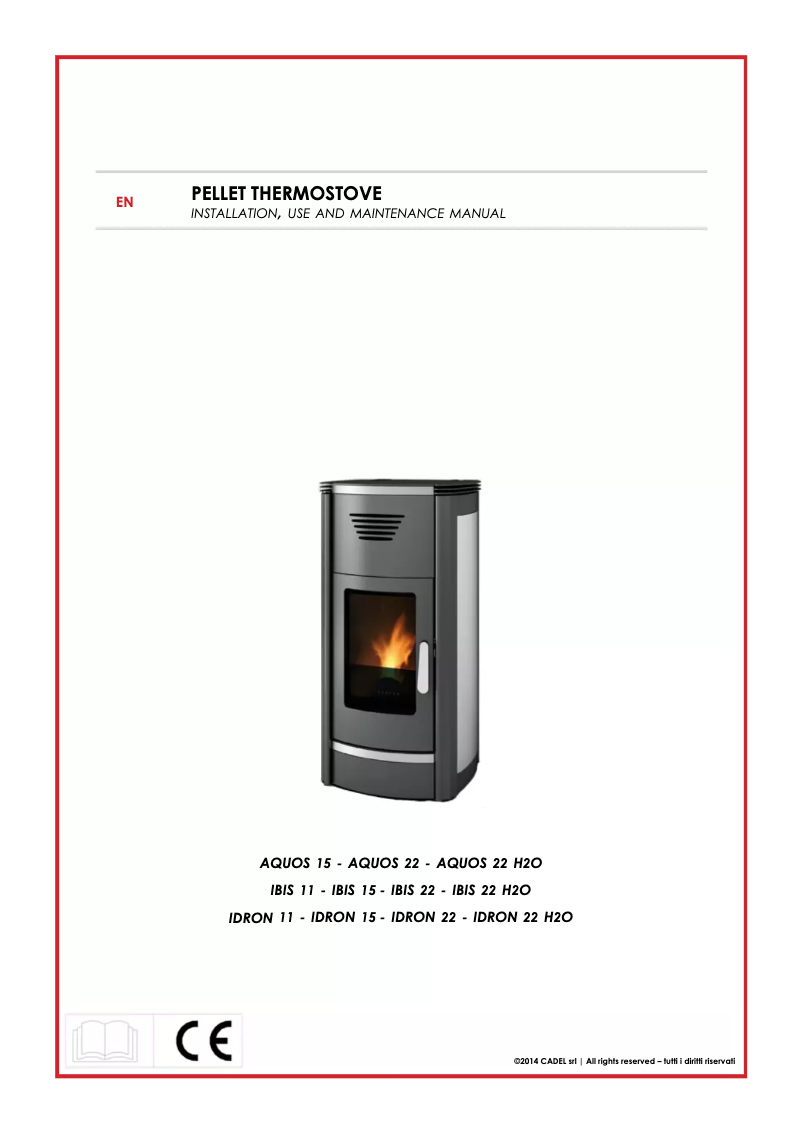 Page 1 de la notice Manuel utilisateur Cadel Ibis 15