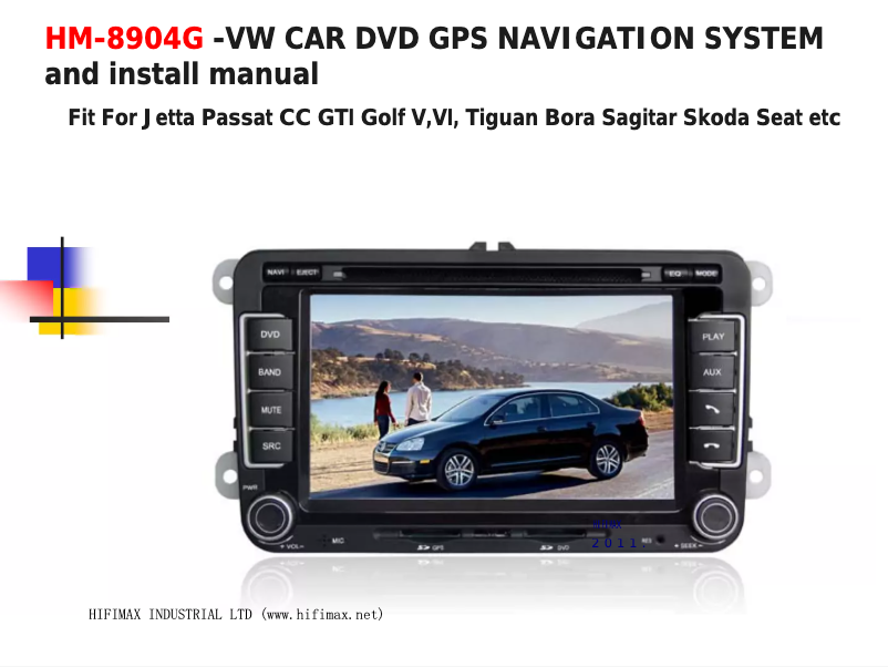 Página 1 del manual Manual de usuario Hifimax HM-8904G