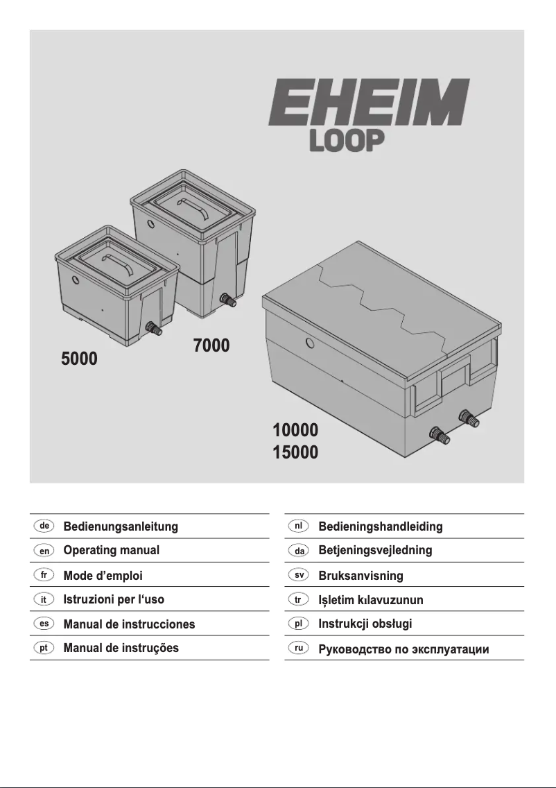 Page 1 de la notice Manuel utilisateur Eheim Loop 5000