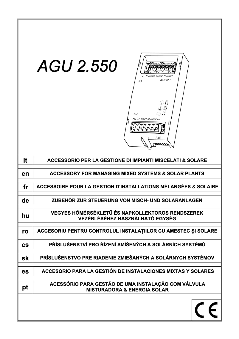 Page 1 de la notice Manuel utilisateur Baxi 40F