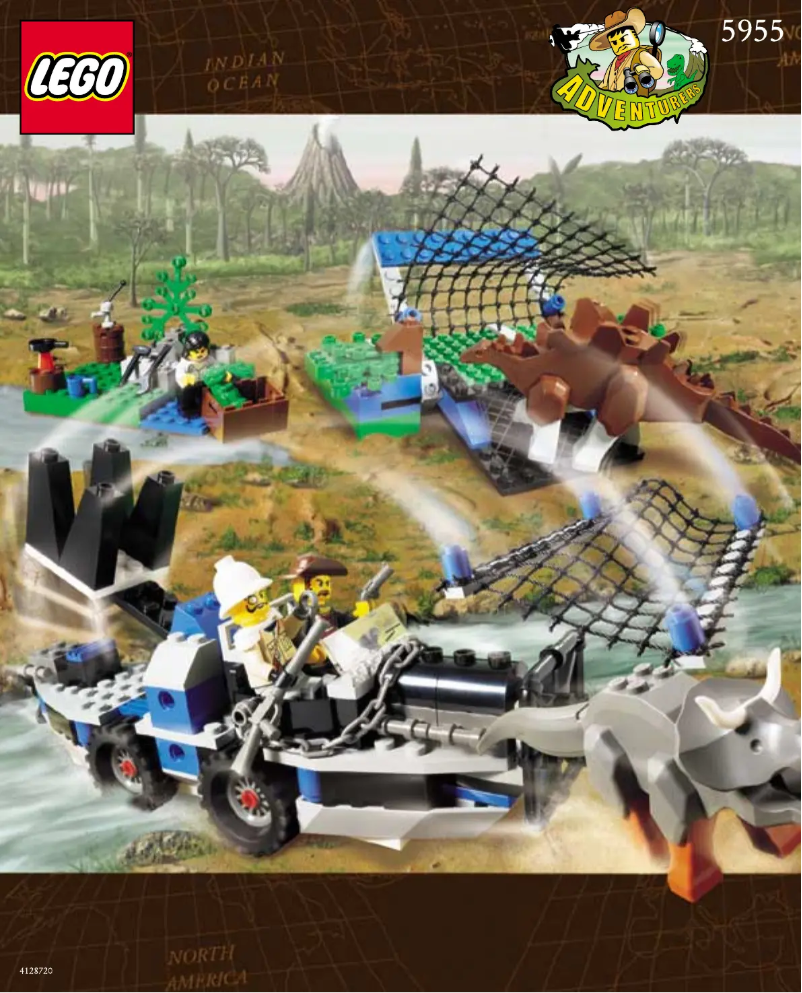 Page 1 de la notice Manuel utilisateur Lego All Terrain Trapper