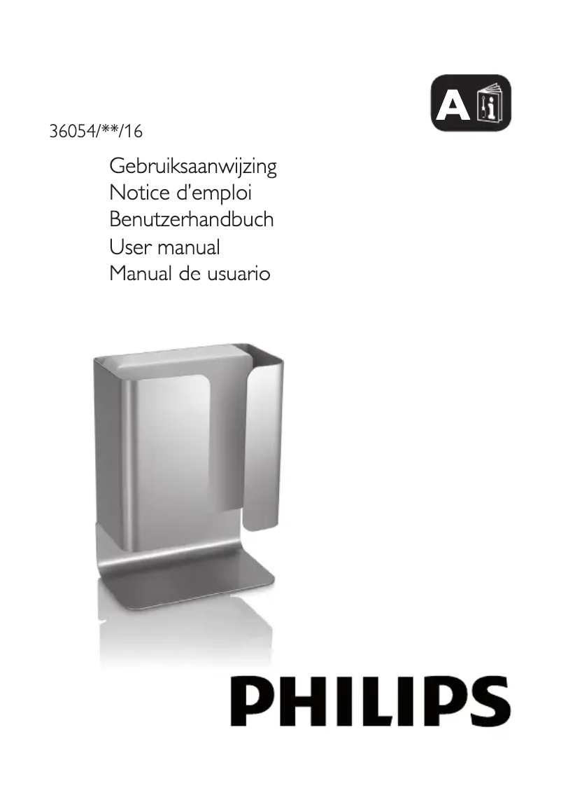 Page 1 de la notice Manuel utilisateur Philips Ledino 360543116