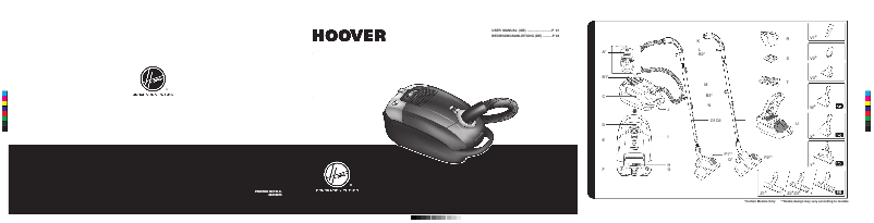 Página 1 del manual Manual de usuario Hoover AT70_AT68011