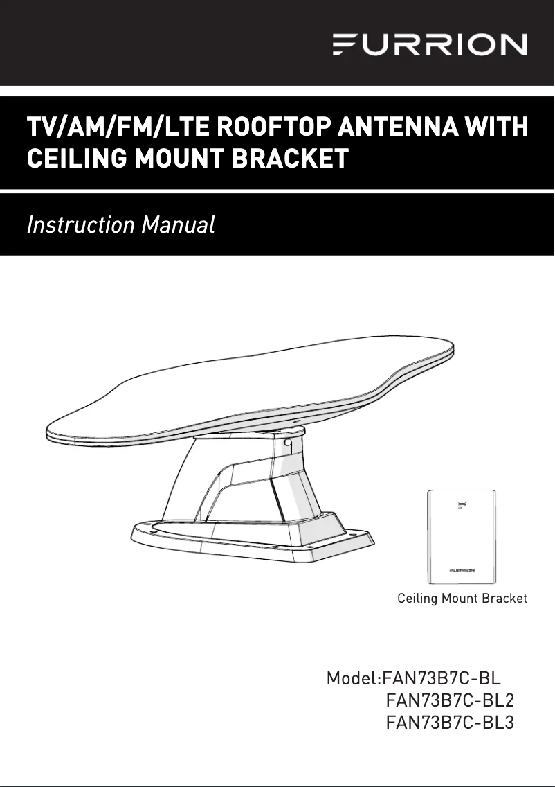 Page 1 de la notice Manuel utilisateur Furrion FAN73B7C-BL