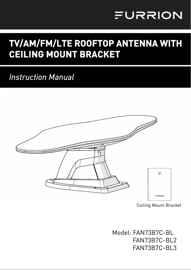 Page 1 de la notice Manuel utilisateur Furrion FAN73B7C-BL