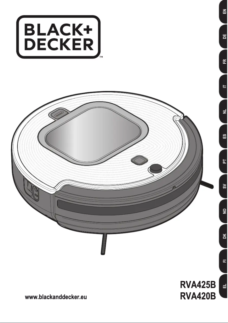 Page 1 de la notice Manuel utilisateur Black & Decker RVA420B