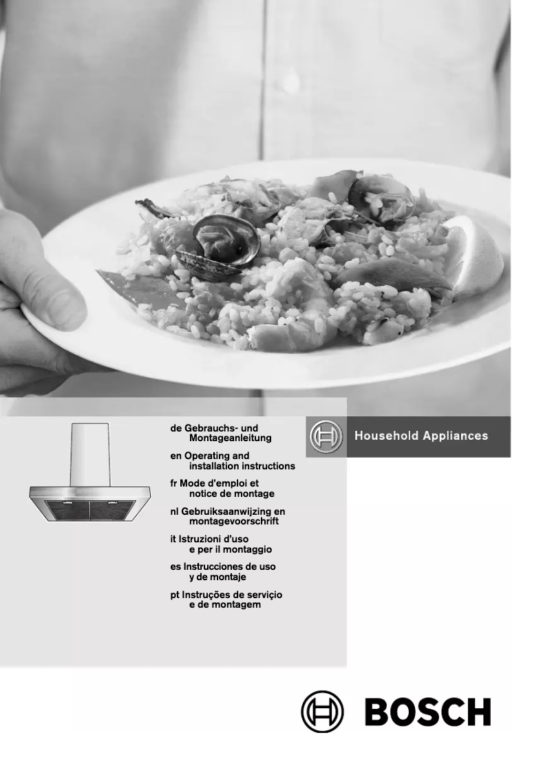 Page 1 de la notice Manuel utilisateur Bosch DWT069750