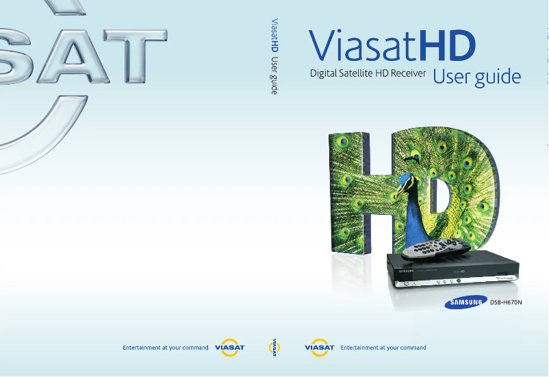 Page 1 of the manual User Manual Samsung ViasatHD DSB-H670N