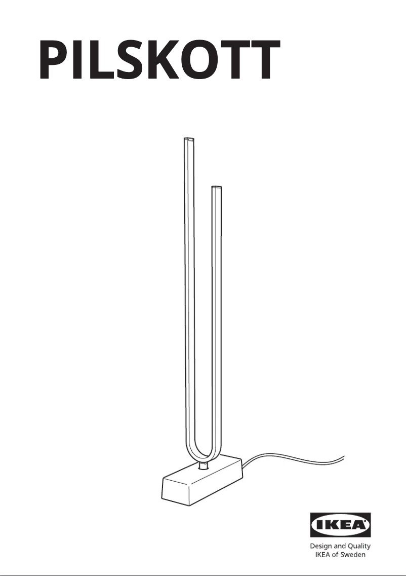 Image de la première page du manuel de l'appareil PILSKOTT 204.781.28