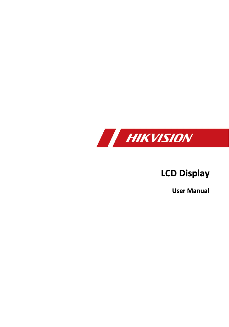 Page 1 de la notice Mode d'emploi Hikvision DS-D2055HE-G