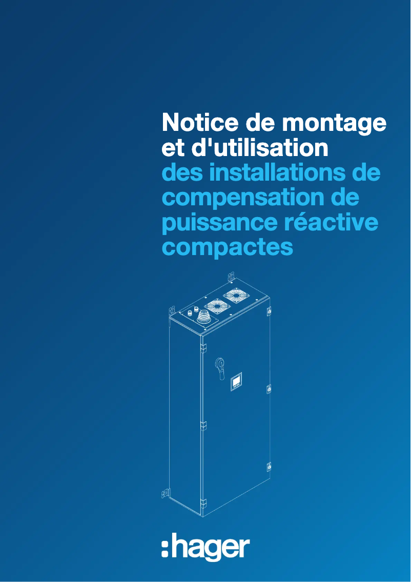 Page 1 de la notice Instructions / montage Hager SPC02510P4ANN
