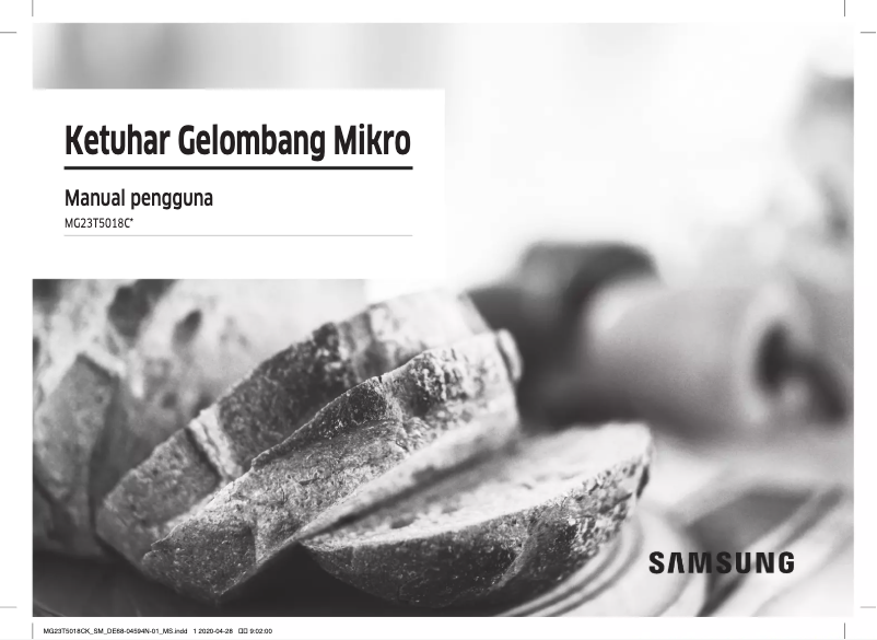 Page 1 de la notice Manuel utilisateur Samsung MG23T5018CP