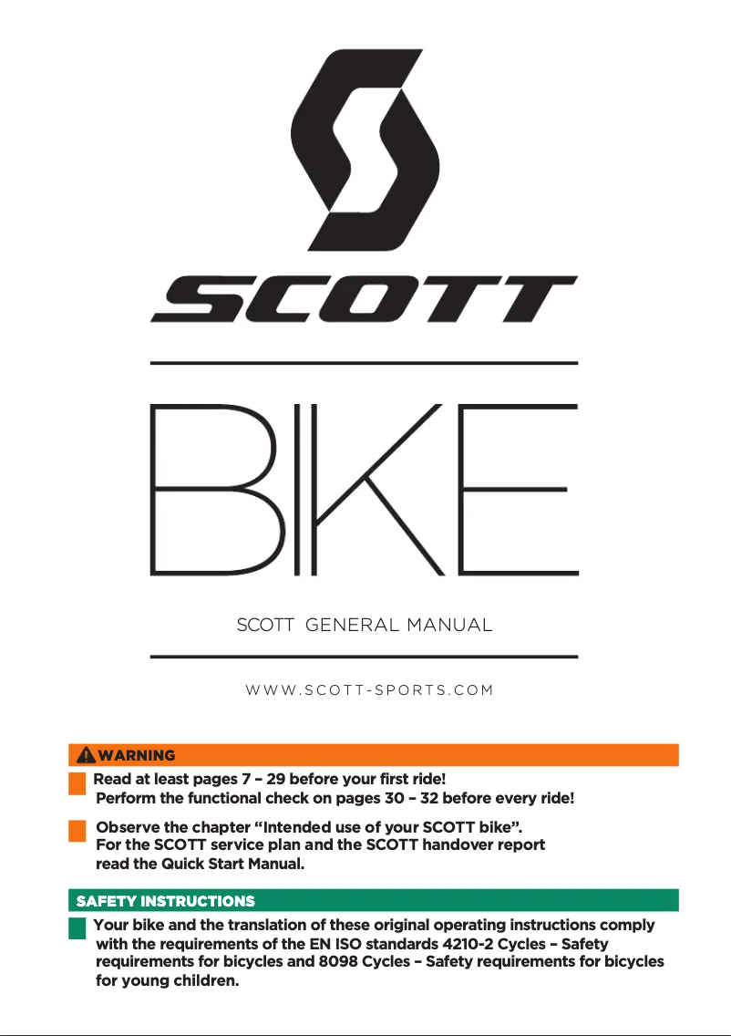 Página 1 del manual Manual de usuario Scott Scale RC 600