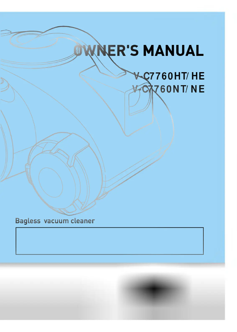 Página 1 del manual Manual de usuario LG V-C7760HTR