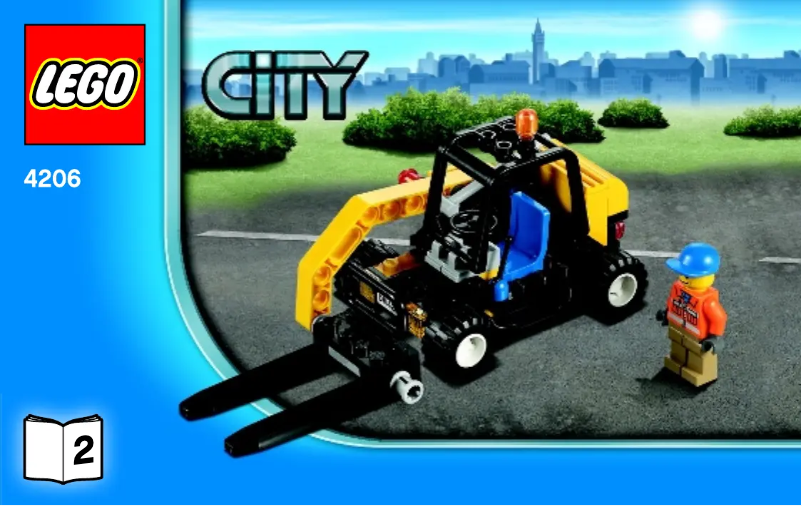 Page 1 de la notice Manuel utilisateur Lego City 4206
