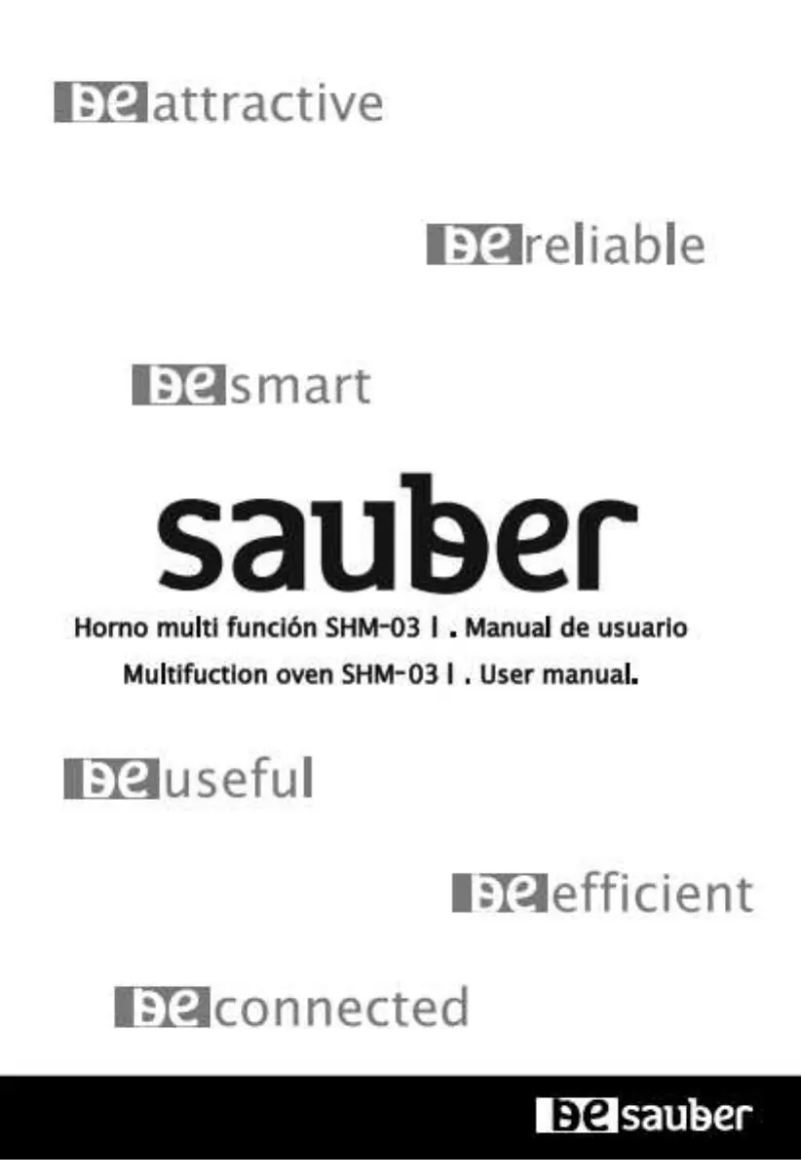 Página 1 del manual Manual de usuario Sauber SHM03I