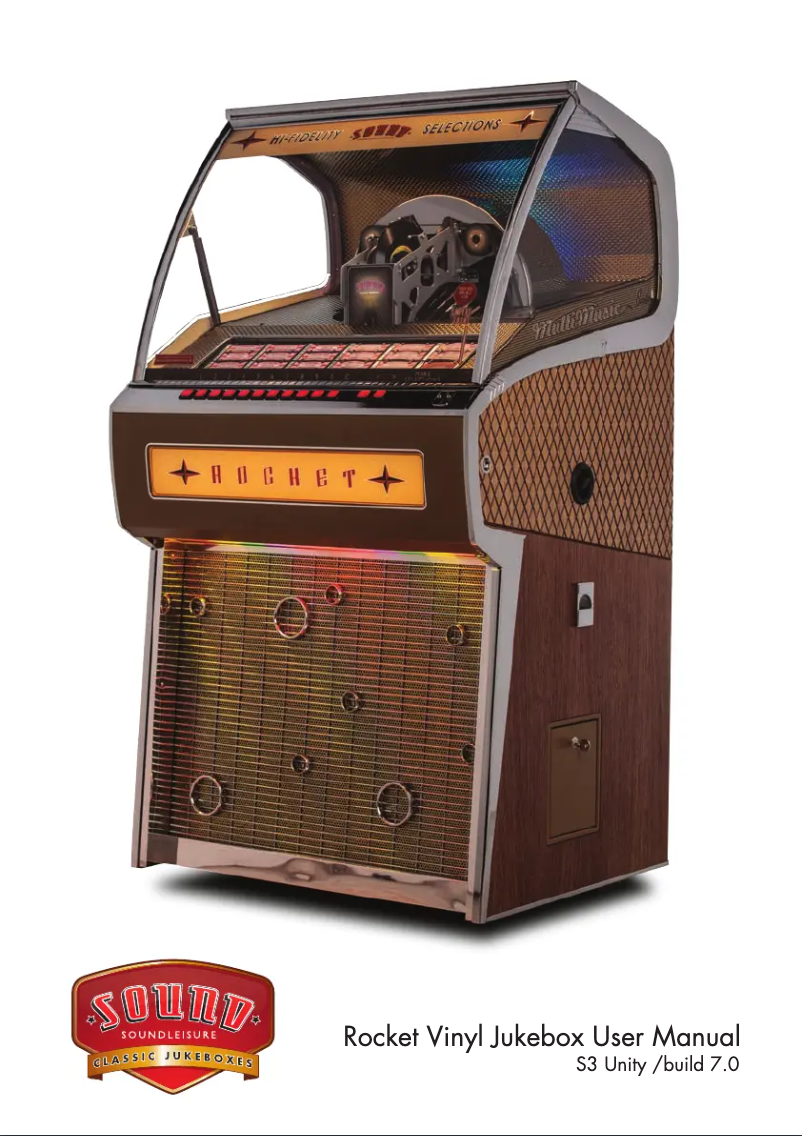 Page 1 of the manual User Manual Crosley Vinyl Rocket CR1210A