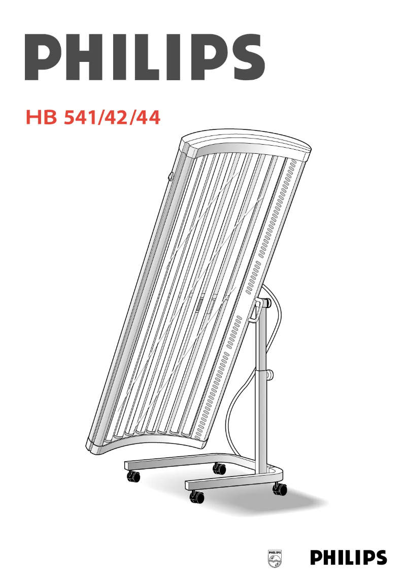 Page 1 de la notice Manuel utilisateur Philips HB 541