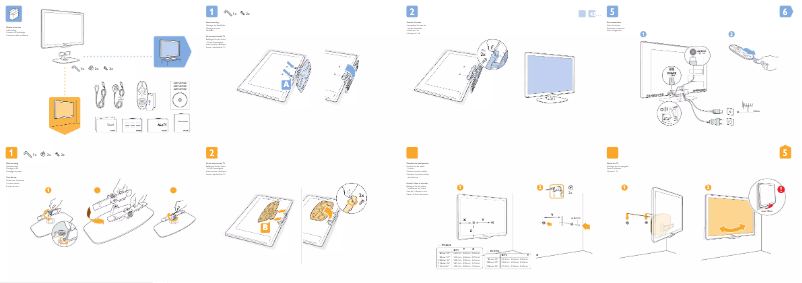 Page n°1 - Guide de démarrage rapide Philips 40PFL8505C