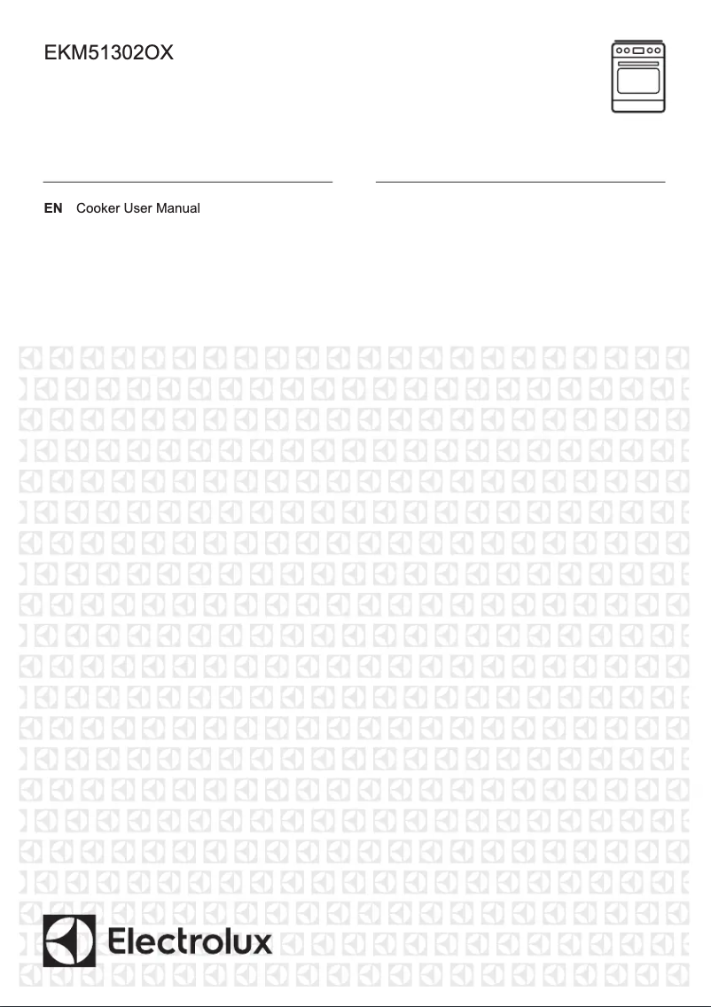 Page 1 de la notice Manuel utilisateur Electrolux EKM51302OX