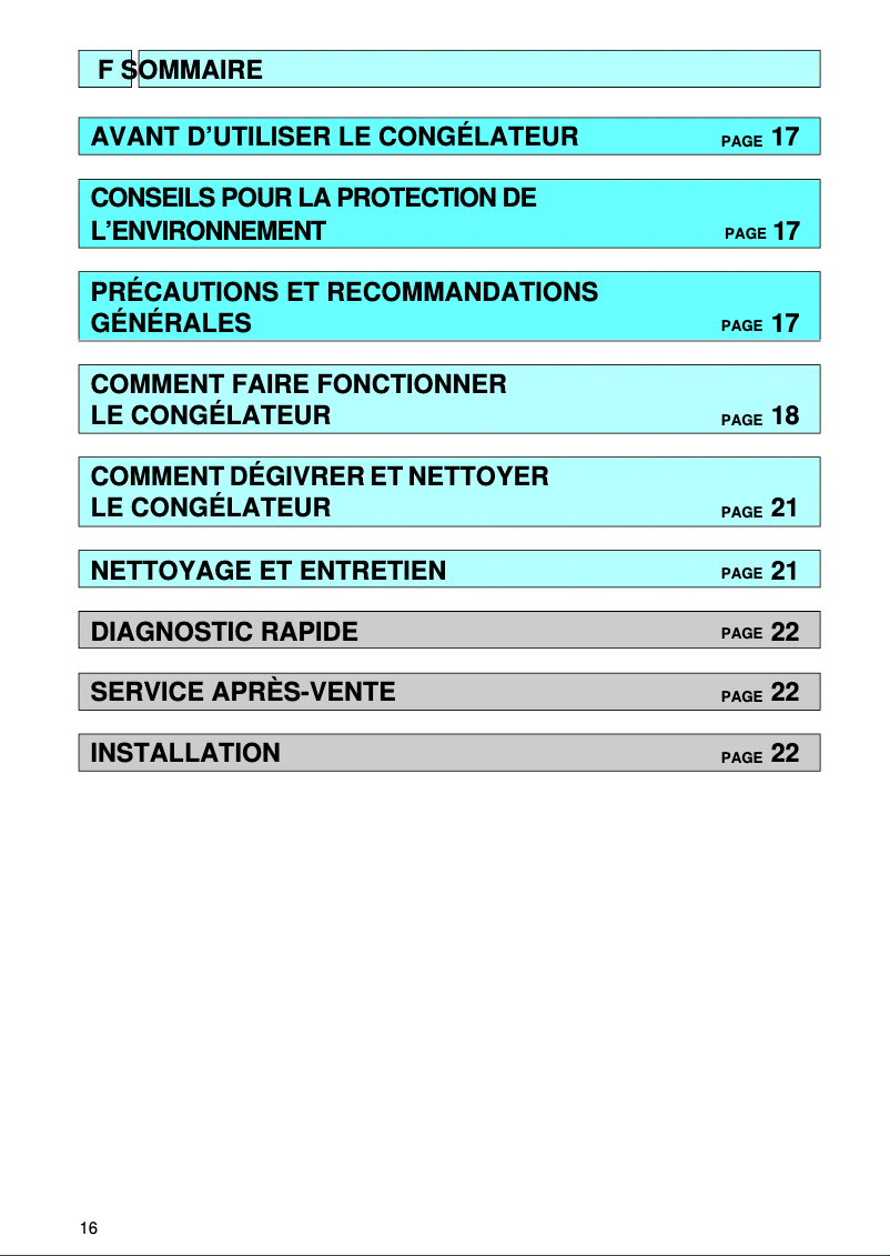 Página 1 del manual Manual de usuario Whirlpool AFG 350