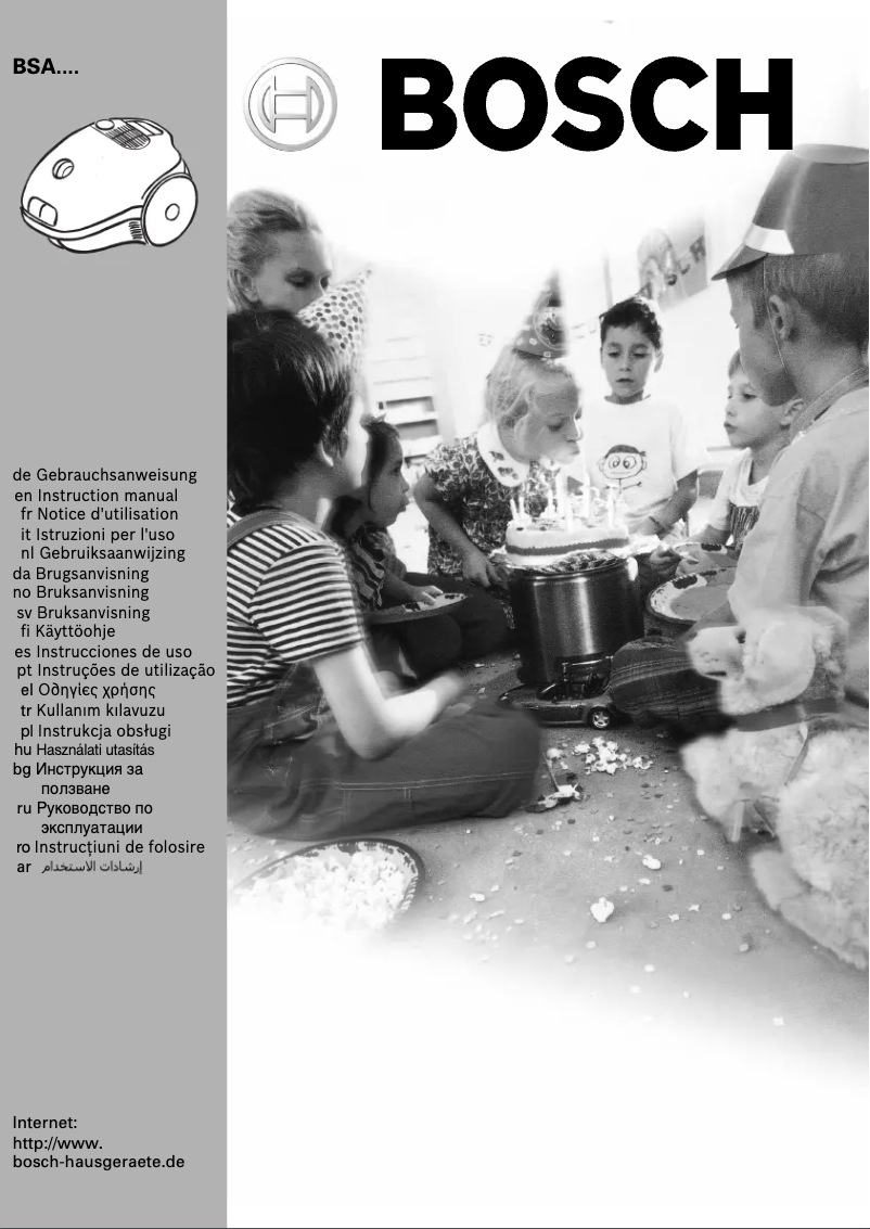 Página 1 del manual Manual de usuario Bosch BSA 2322