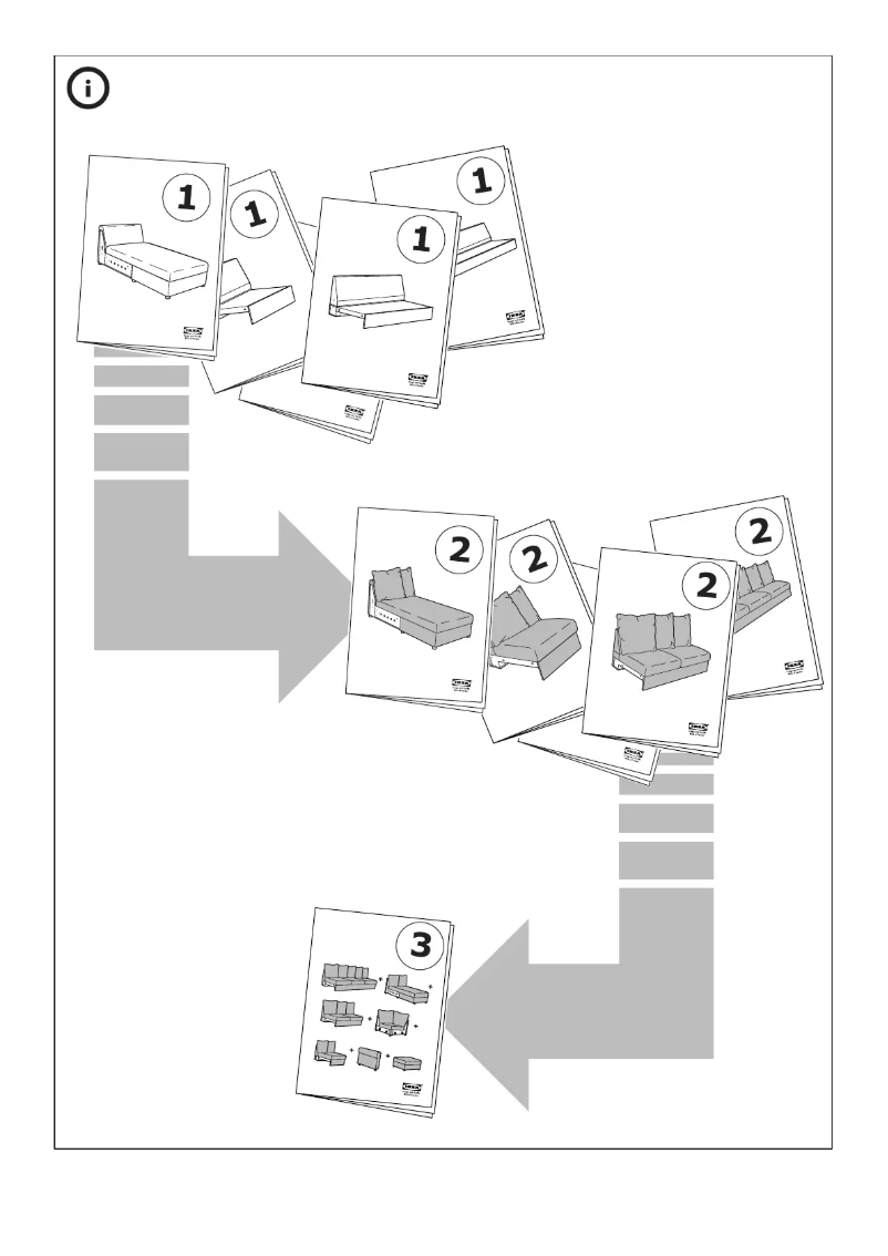Page 1 de la notice Manuel utilisateur Ikea HÄRLANDA 004.552.55