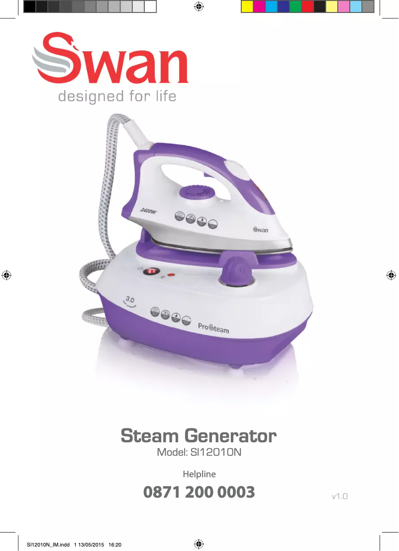 Página 1 del manual Manual de usuario Swan SI12010N