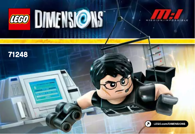 Page 1 de la notice Manuel utilisateur Lego Mission: Impossible Level Pack 71248