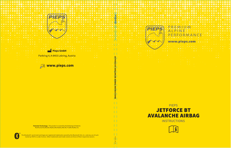 Página 1 del manual Manual de usuario Pieps JetForce BT