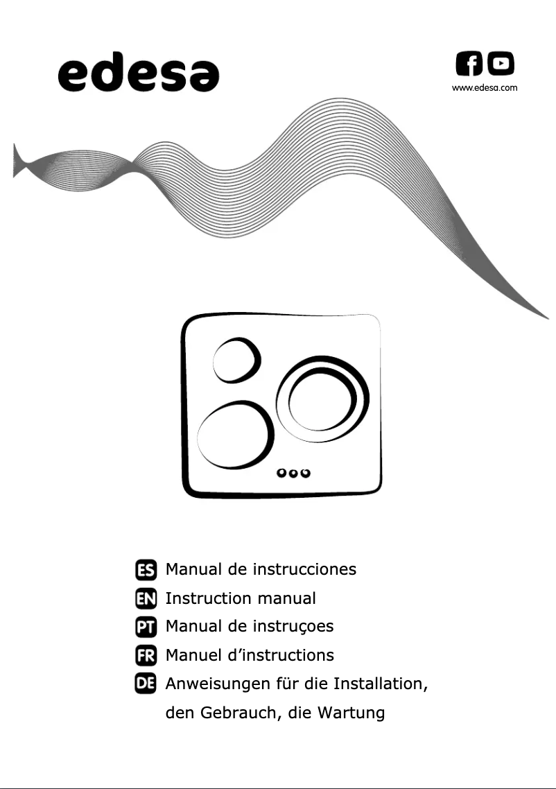 Page 1 de la notice Manuel utilisateur Edesa EIT-6328 R
