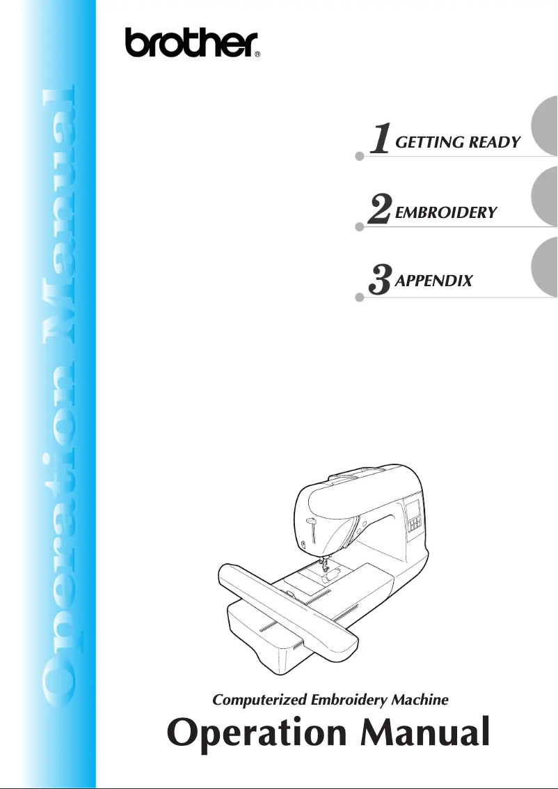 Page 1 de la notice Manuel utilisateur Brother NV780D