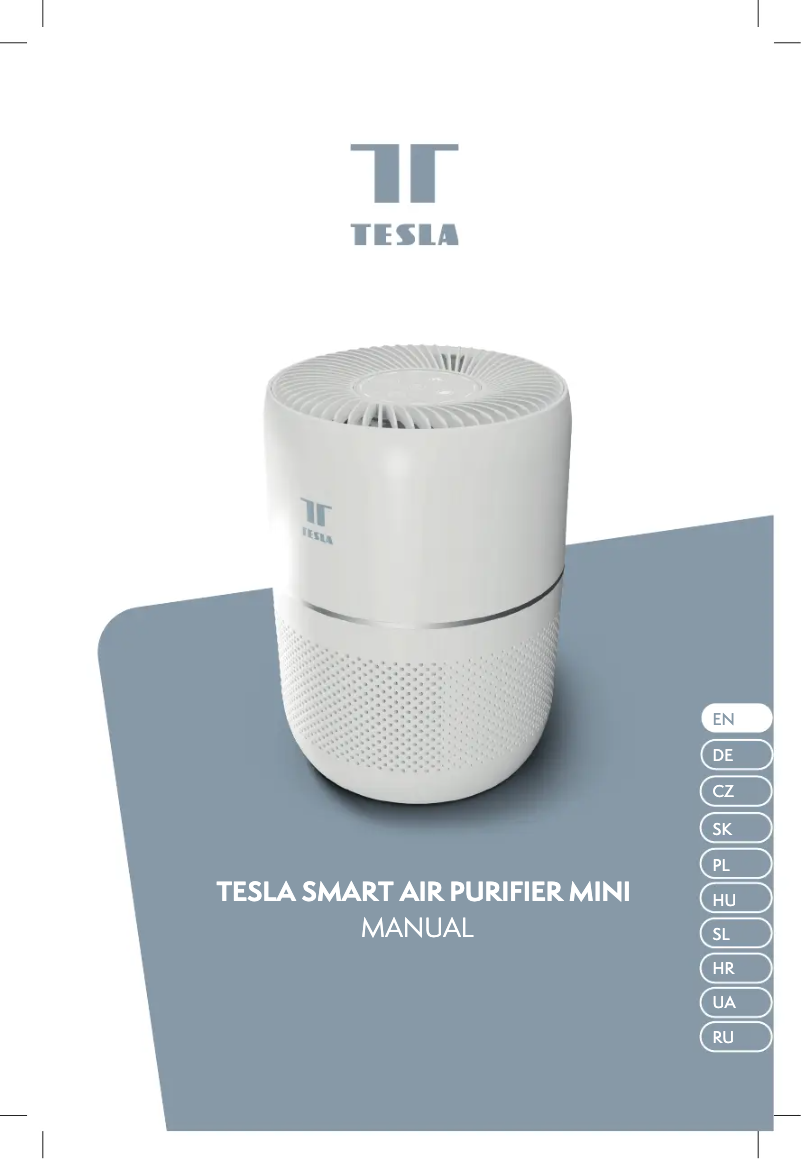 Página 1 del manual Manual de usuario Tesla Air Purifier Mini TSL-AC-AP1207