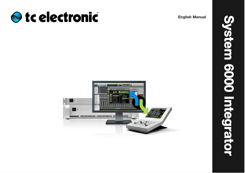 Page 1 de la notice Manuel utilisateur TC Electronic System 6000 Integrator
