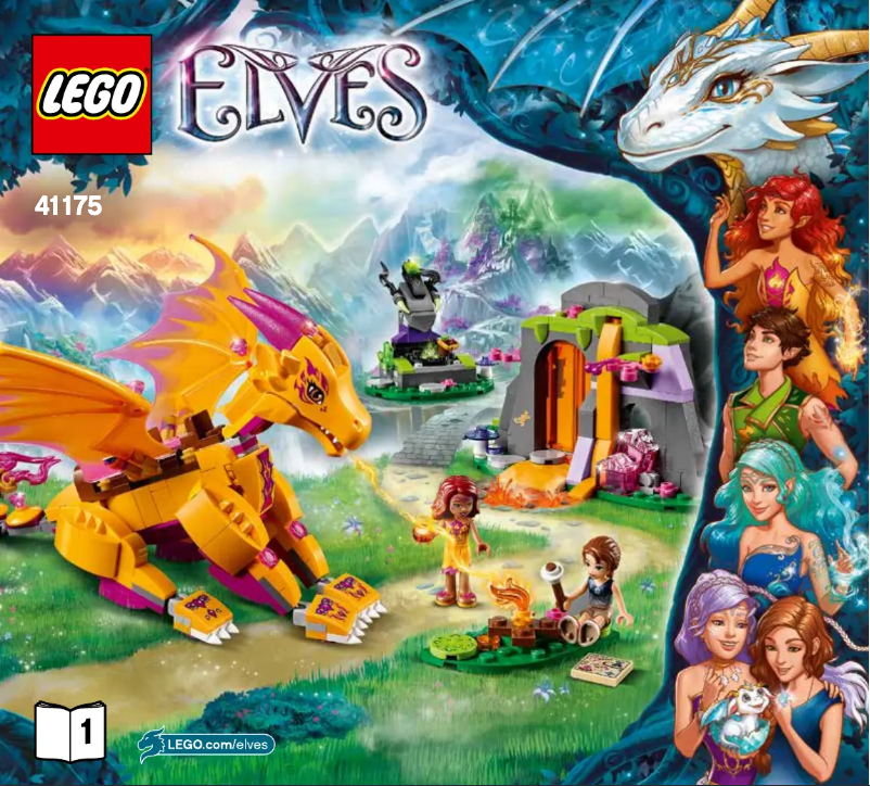 Page 1 de la notice Manuel utilisateur Lego Elves 41175