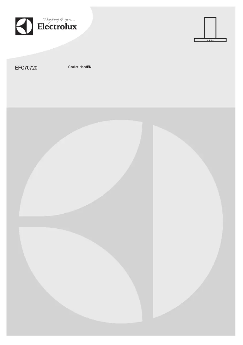 Página 1 del manual Manual de usuario Electrolux EFC70720X