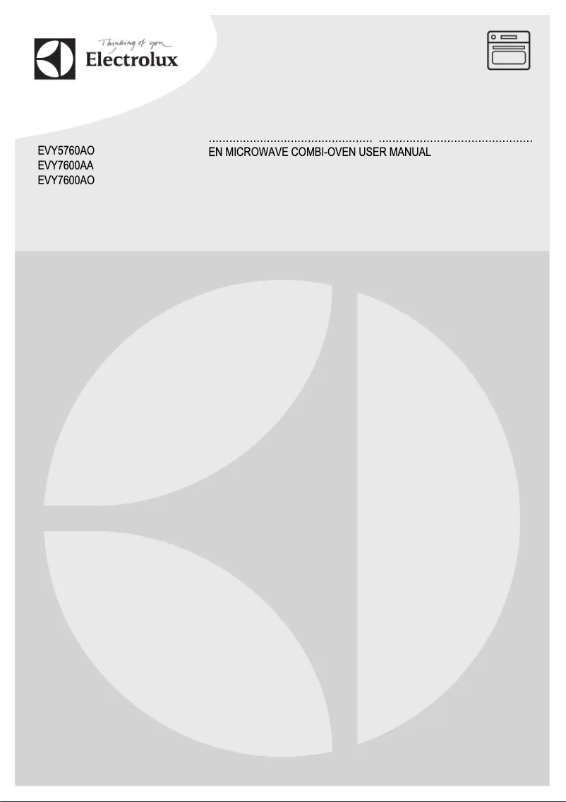 Page 1 de la notice Manuel utilisateur Electrolux EVY7600AAX