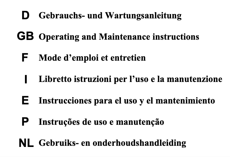Page 1 de la notice Manuel utilisateur Candy CO CHFA 190