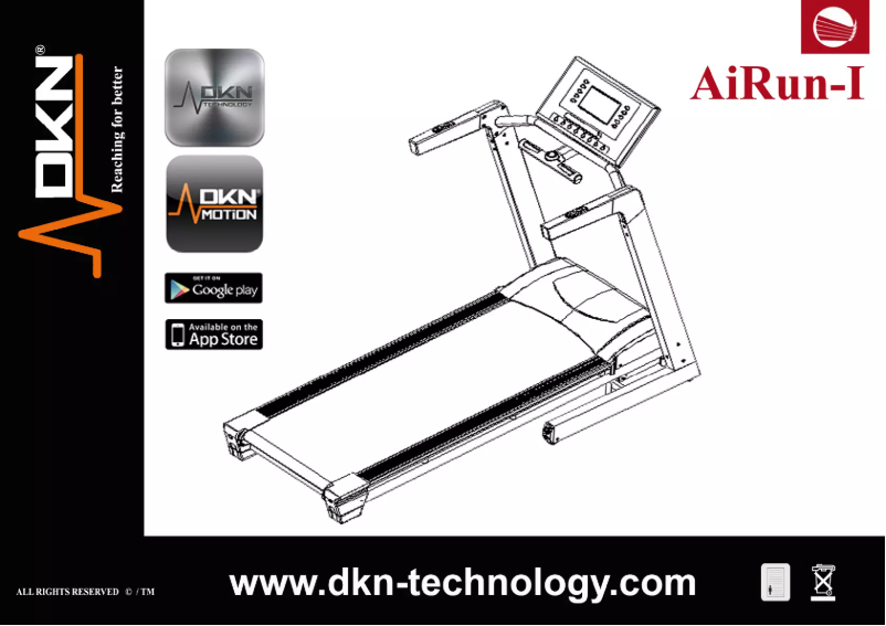 Page 1 de la notice Manuel utilisateur DKN AiRun-I