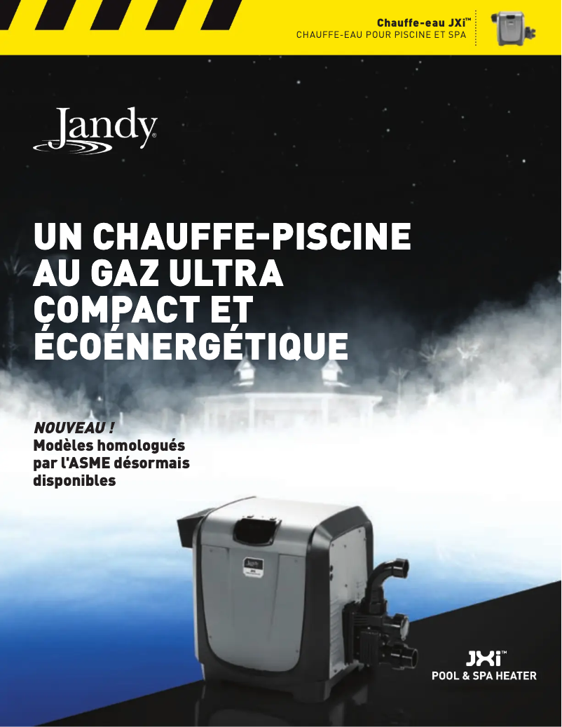 Page 1 de la notice Brochure JANDY JXi400