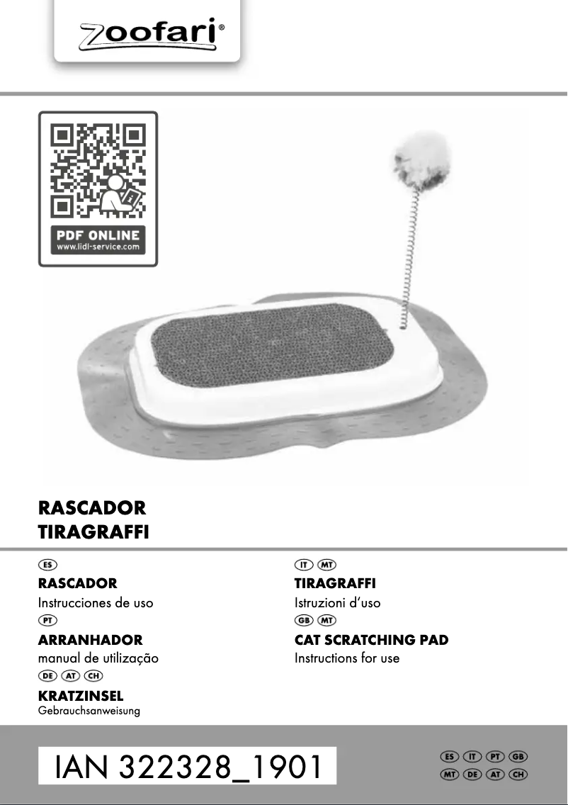 Page 1 de la notice Manuel utilisateur Zoofari IAN 322328
