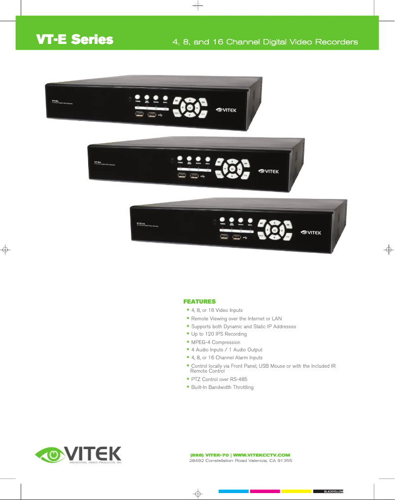 Página 1 del manual Manual de usuario Vitek VT-E16