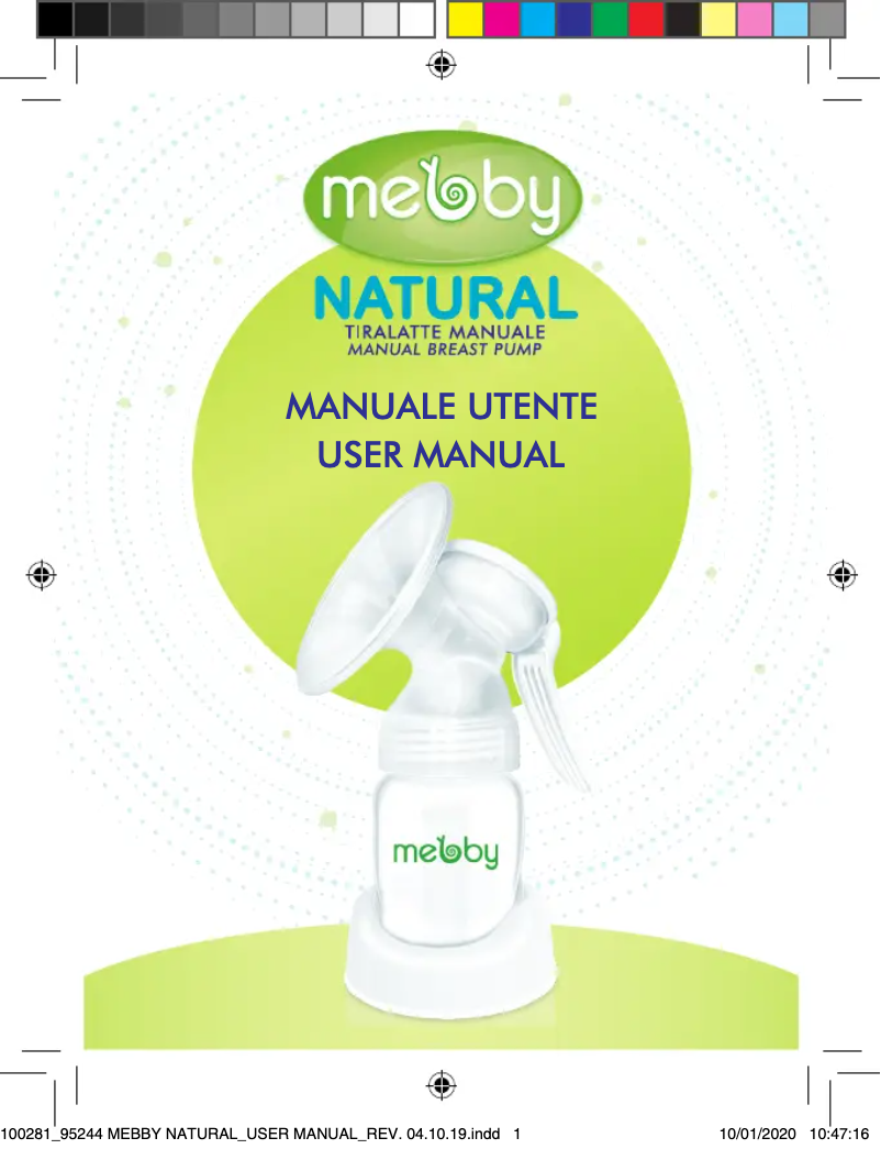 Page 1 de la notice Manuel utilisateur Mebby Natural